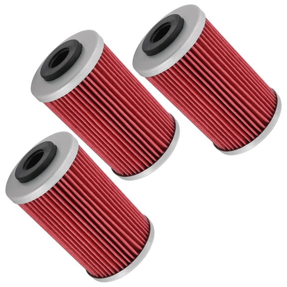 Caltric Oil Filter 3 Pack for Husaberg All 4 Stroke Fc450 Fs450E Fe450E 450 1995-2008
