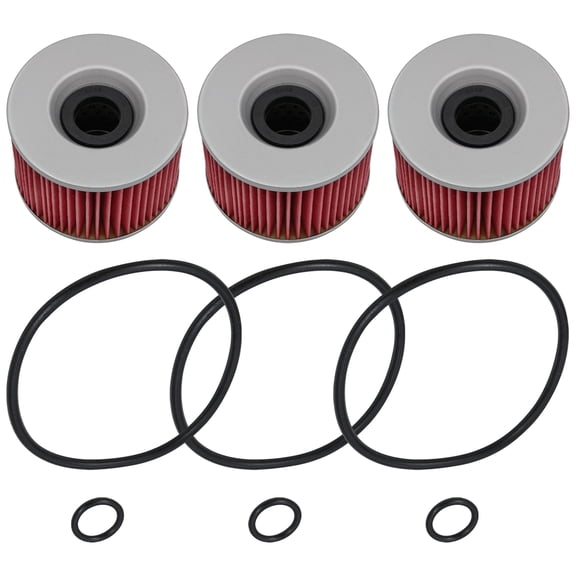 Caltric Oil Filter 3 Pack for Triumph Daytona Speed Triple 885 1991-1997 and Daytona Super III900 1000 1200 1991-1997