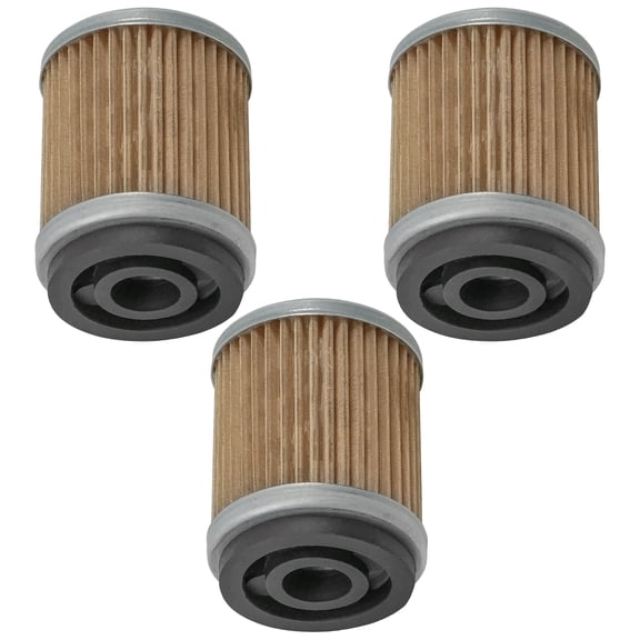 Caltric Oil Filter 3 Pack for Yamaha YTM200 YTM225 1983-1986