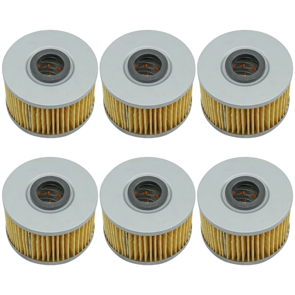 Caltric Oil Filter 6 Pack for Honda Talon 1000R SXS1000S2R / Talon 1000X SXS1000S2X 2019-2026