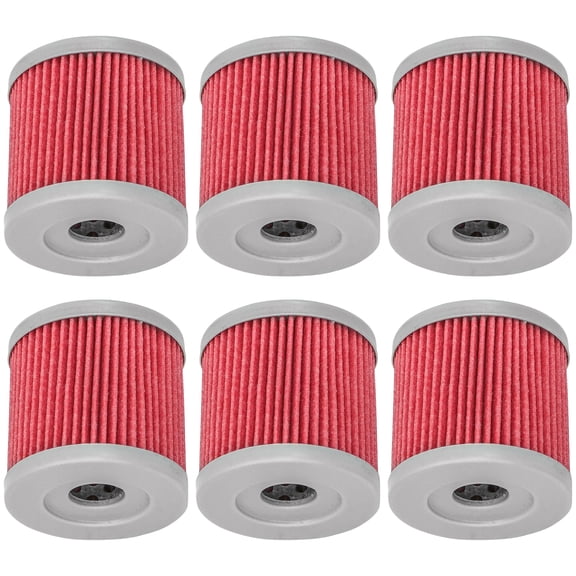 Caltric Oil Filter 6 pack for Arctic Cat DVX 400 2004-2008 3470-008