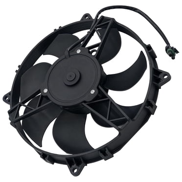 Caltric Radiator Cooling Fan For Honda Pioneer 500 (SXS500M2) 2015-2023 – Replacement Fan