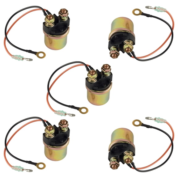 Caltric Starter Relay Solenoid 5 Pack for Yamaha Wave Runner 1200 GP1200 GP1200R XL1200 1997-2001