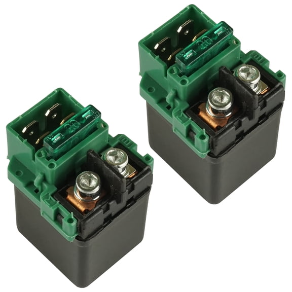 Caltric Starter Solenoid Relay 2 Pack for Honda Interstate VT1300CT 2010-2015 / VT1300CTA 2011-2015