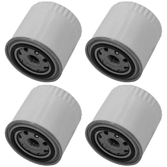Caltric Transmission Oil Filter 4 Pack for John Deere 120 312 314 317 318 330 332 140 1800 420