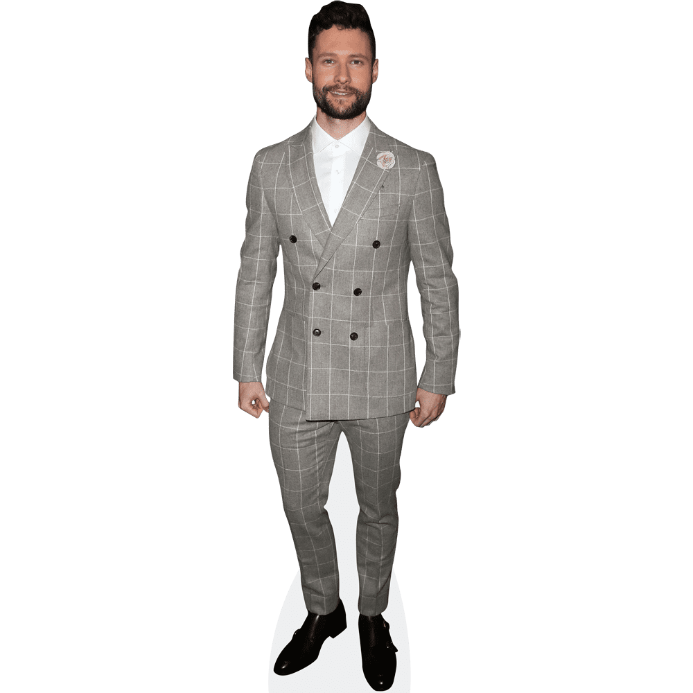 Calum Scott (Grey Suit) Lifesize Cardboard Cutout Standee - Walmart.com