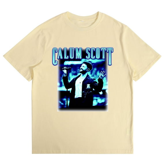 Calum Scott T-Shirts Merch Women Clothes Trend Casual Short Sleeve Top