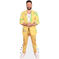 thumbnail image 1 of Calum Scott (Yellow Suit) Life Size Cutout. Standee., 1 of 7