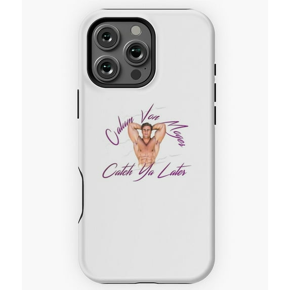 Calum Von Moger Bodybuilder Art M3849 Phone Case for iPhone 17 16 15 14 13 12 11 Pro Max