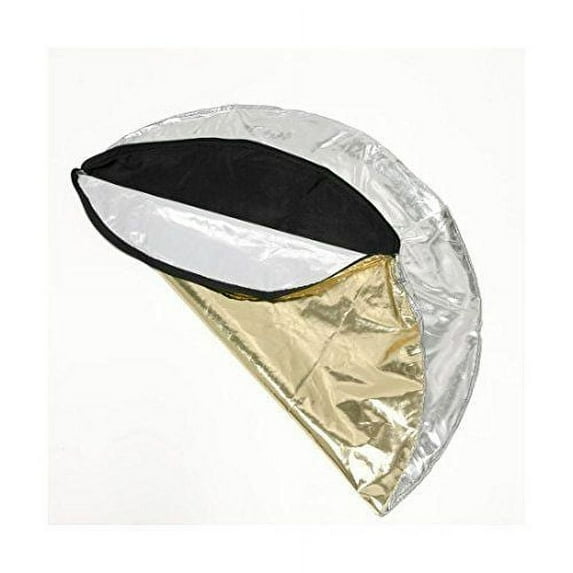Calumet 42" 4 Color Zip Disc Reversible Reflector Cover -Gold/White/Silver/Black