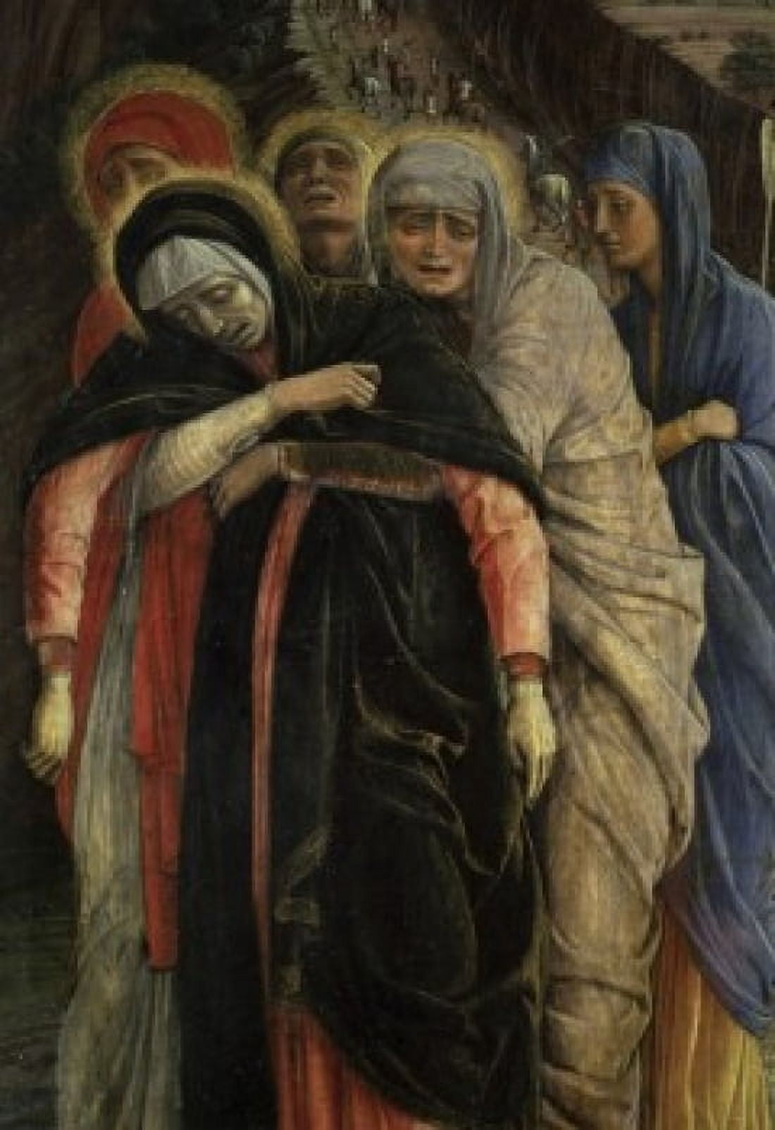 Calvary - (Detail) c 1457-60 Andrea Mantegna (1431-1506Italian) Musee du Louvre Paris Canvas Art - Andrea Mantegna (24 x 36)