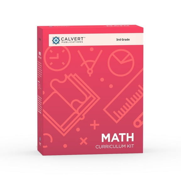 Calvert 3rd Grade Math Complete Set (paperback)