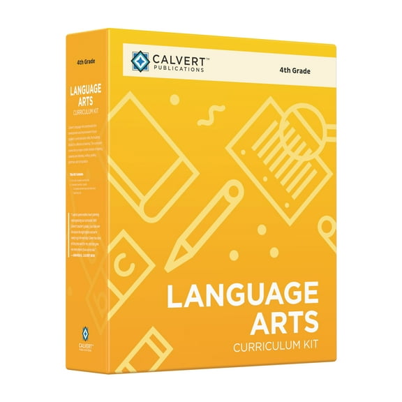Calvert 4th Grade Language Arts Complete Set (paperback)
