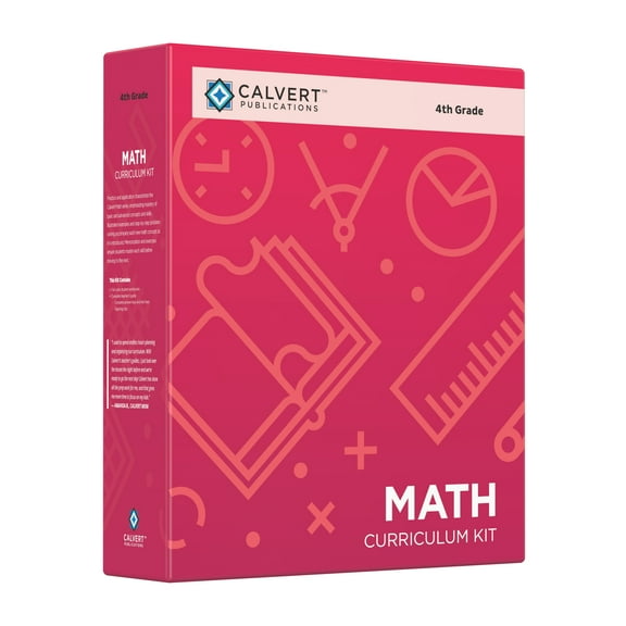Calvert 4th Grade Math Complete Set (paperback)