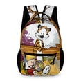 thumbnail image 1 of Calvin And Hobbes Backpacks Lightweight Casual Bookbags Travel Daypack Bookbags for Camping Hiking, 1 of 8