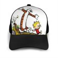 thumbnail image 1 of Calvin And Hobbes Baseball Cap Adjustable Unisex Dad Hat Men Women Printed Trucker Hats, 1 of 5