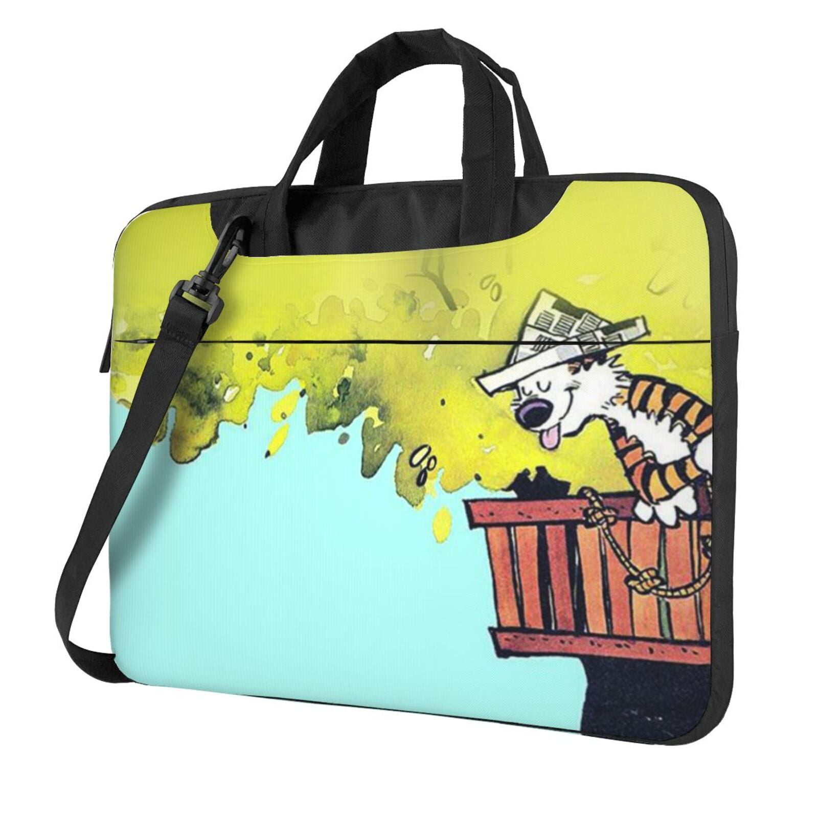 Calvin And Hobbes Laptop Carrying Case 15.6 Inch Laptop Bag Computer ...