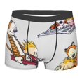 thumbnail image 1 of Calvin And Hobbes Men'S Breathable Boxer Briefs Soft Stretch Moisture-Wicking Underwear Large, 1 of 9