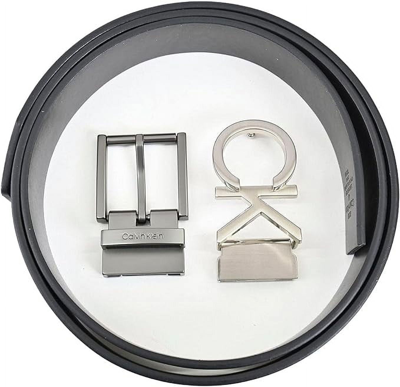 Calvin Klein 11CK020007 Men s Leather Belt Reversible Suit Business Genuine Leather Walmart