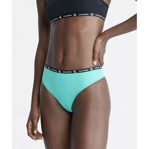 Calvin Klein 1996 Modern Thong Fresh Peppermint Cotton Stretch QD3987-331