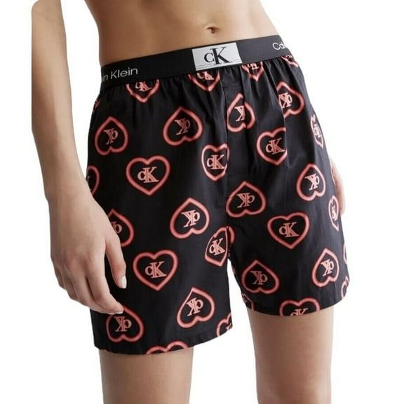 Calvin Klein 1996 V-Day Lounge Boxer Cotton Shorts Sleepwear QS7074-640