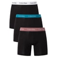 thumbnail image 1 of Calvin Klein 3 Pack Boxer Briefs, Black, 1 of 9