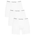 thumbnail image 1 of Calvin Klein 3 Pack Cotton Stretch Boxer Briefs, White, 1 of 6