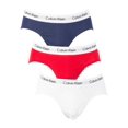 thumbnail image 1 of Calvin Klein 3 Pack Cotton Stretch Briefs, Multicoloured, 1 of 8