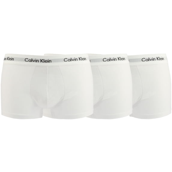 Calvin Klein 3-Pack Cotton Stretch Low Rise Men's Trunks U2664G Size: XL