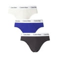 thumbnail image 1 of Calvin Klein 3 Pack Hip Briefs, Multicoloured, 1 of 9