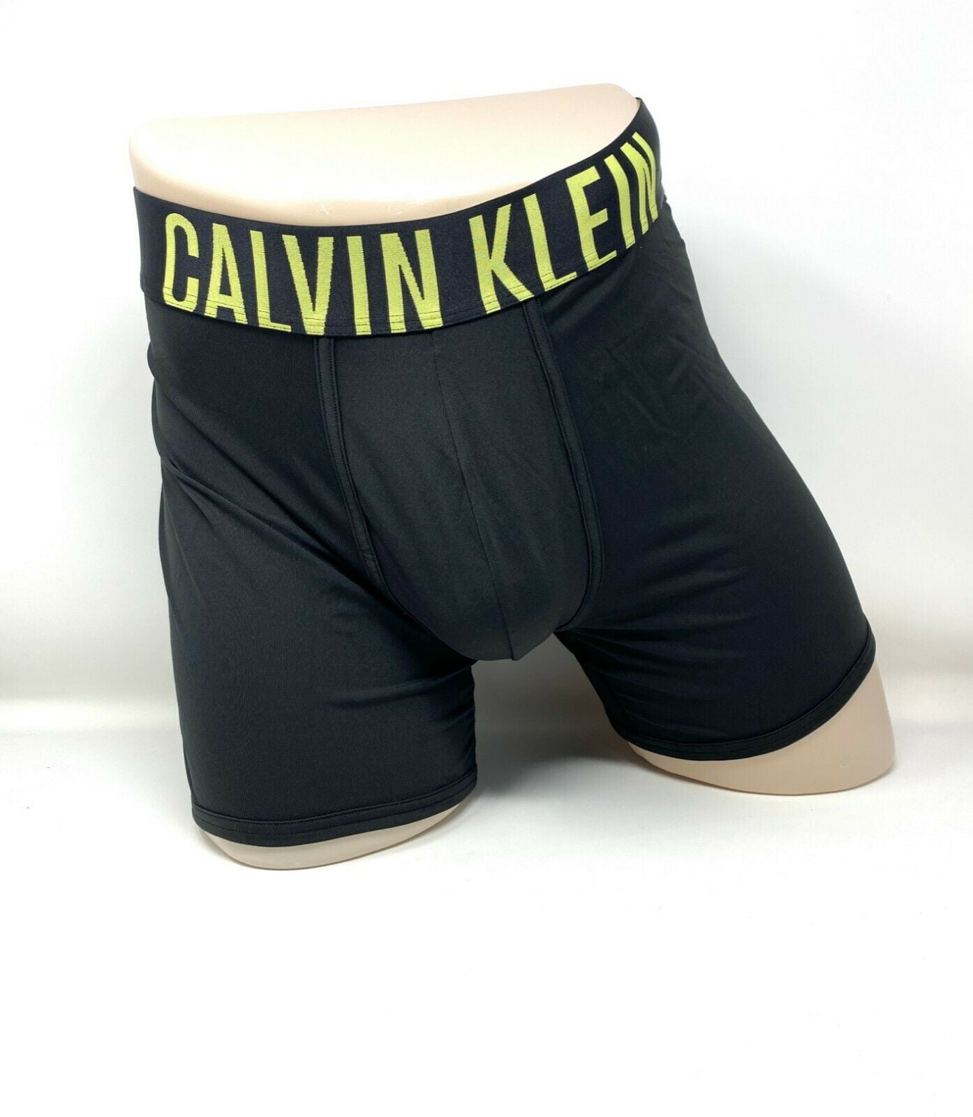 Calvin Klein 3 Pack Intense Power Microfiber Logo CK Boxer Brief Black Mens Walmart