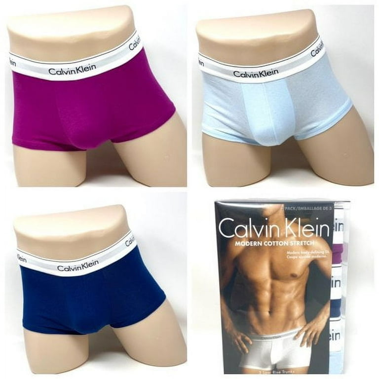 3-Pack Cotton Stretch Low Rise Trunks