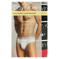 thumbnail image 1 of Calvin Klein Men's 3 Pack Cotton Stretch Hip Brief RedandBlack Size M, 1 of 2