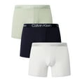 thumbnail image 1 of Calvin Klein 3 Pack Modern Structure Boxer Briefs, Multicoloured, 1 of 9
