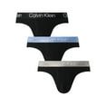 thumbnail image 1 of Calvin Klein 3 Pack Modern Structure Hip Briefs, Black, 1 of 9