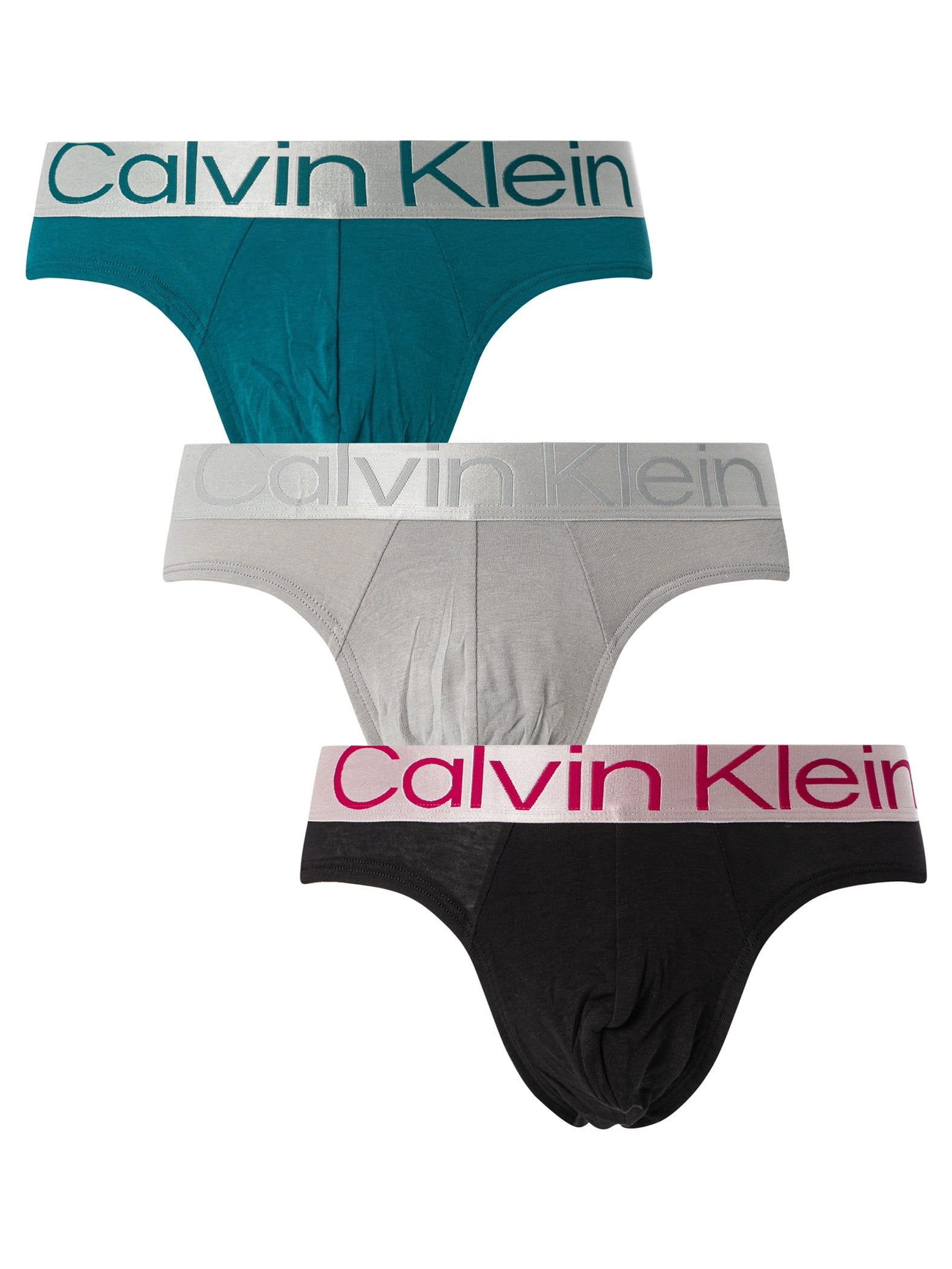 Calvin Klein 3 Pack Reconsidered Steel Hip Briefs Calvin Klein 3 Pack Reconsidered Steel Hip Briefs