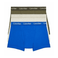 thumbnail image 1 of Calvin Klein Men's Cotton Classics 3-Pack Trunk, Royalty, Army Green, FLAZ He..., 1 of 2