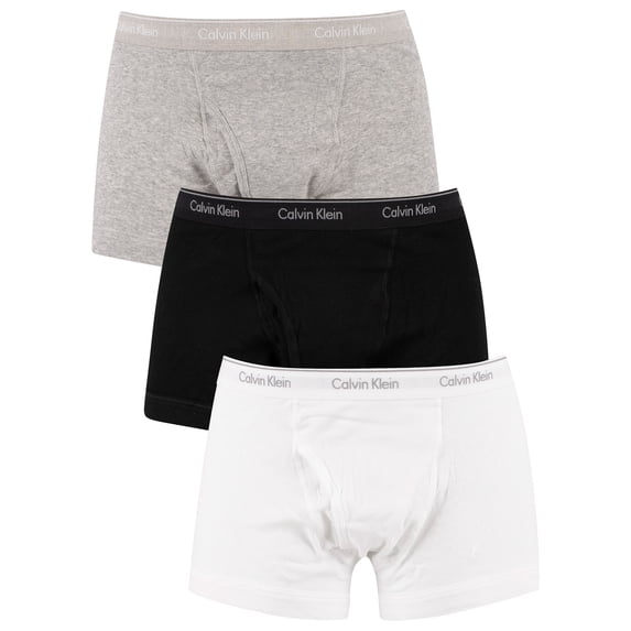Calvin Klein 3 Pack Trunks, Multicoloured