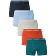 thumbnail image 1 of Calvin Klein 5 Pack Trunks, Multicoloured, 1 of 10