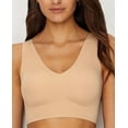 thumbnail image 1 of Calvin Klein BARE Invisibles Lightly Lined V-Neck Bralette, US 2X, 1 of 11