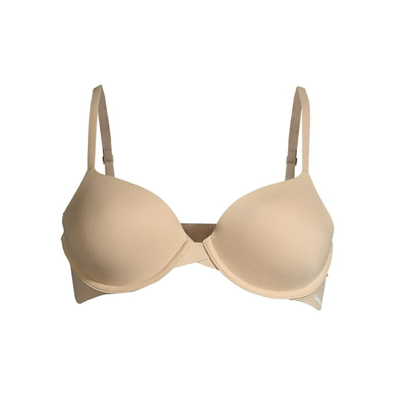 Calvin Klein Women s Perfectly Fit Lightly Lined Memory Touch T Shirt Bra Bare 32B
