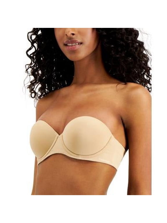 BARE Perfectly Fit Strapless Push Up Bra, US 34A, UK 34A