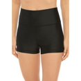 thumbnail image 1 of Calvin Klein BLACK Boyshort Swim Bottom, US 2X-Large, 1 of 2