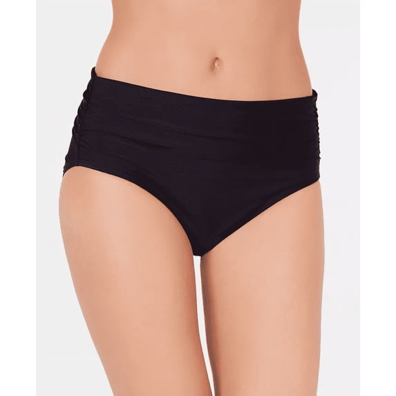 Calvin Klein Women's Convertible Bikini Swimsuit Bottoms Black Small