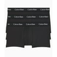 thumbnail image 1 of Calvin Klein Men's Cotton Stretch Multipack Low-Rise Trunks, Black, S, 1 of 4