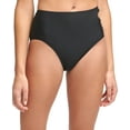 thumbnail image 1 of Calvin Klein BLACK Cut-Out High-Waist Bikini Swim Bottom, US Small, 1 of 3