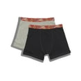 thumbnail image 1 of Calvin Klein BLACK/HEATHER GRAY Big Boys 2 Pack Boxer Brief Set, US Medium, 1 of 1