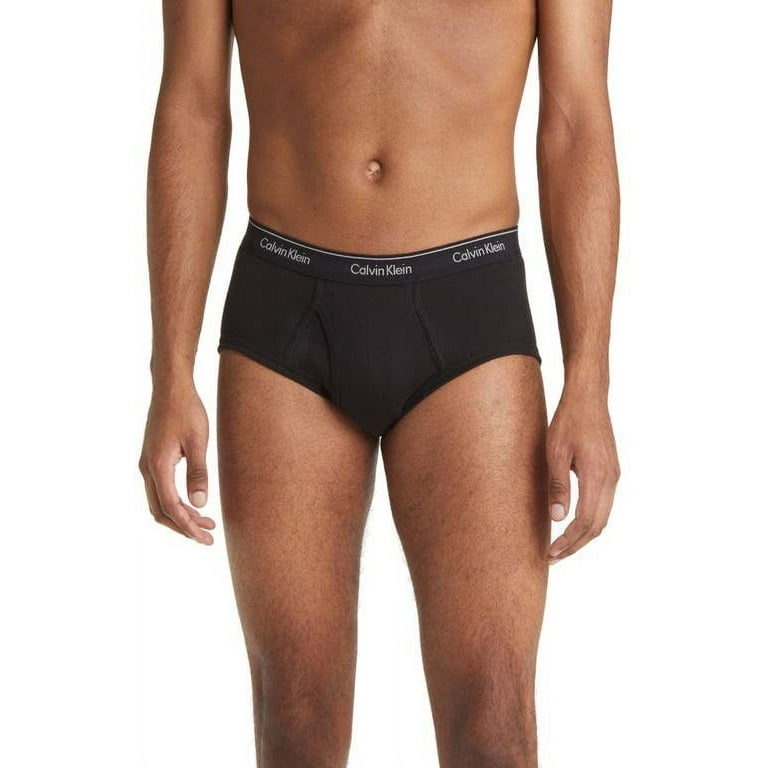 Men s Calvin Klein 3 Pack Cotton Classic Briefs Color Black Size S