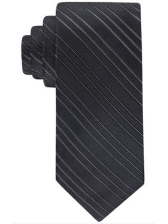 BLACK Men's Pinstripe Tie