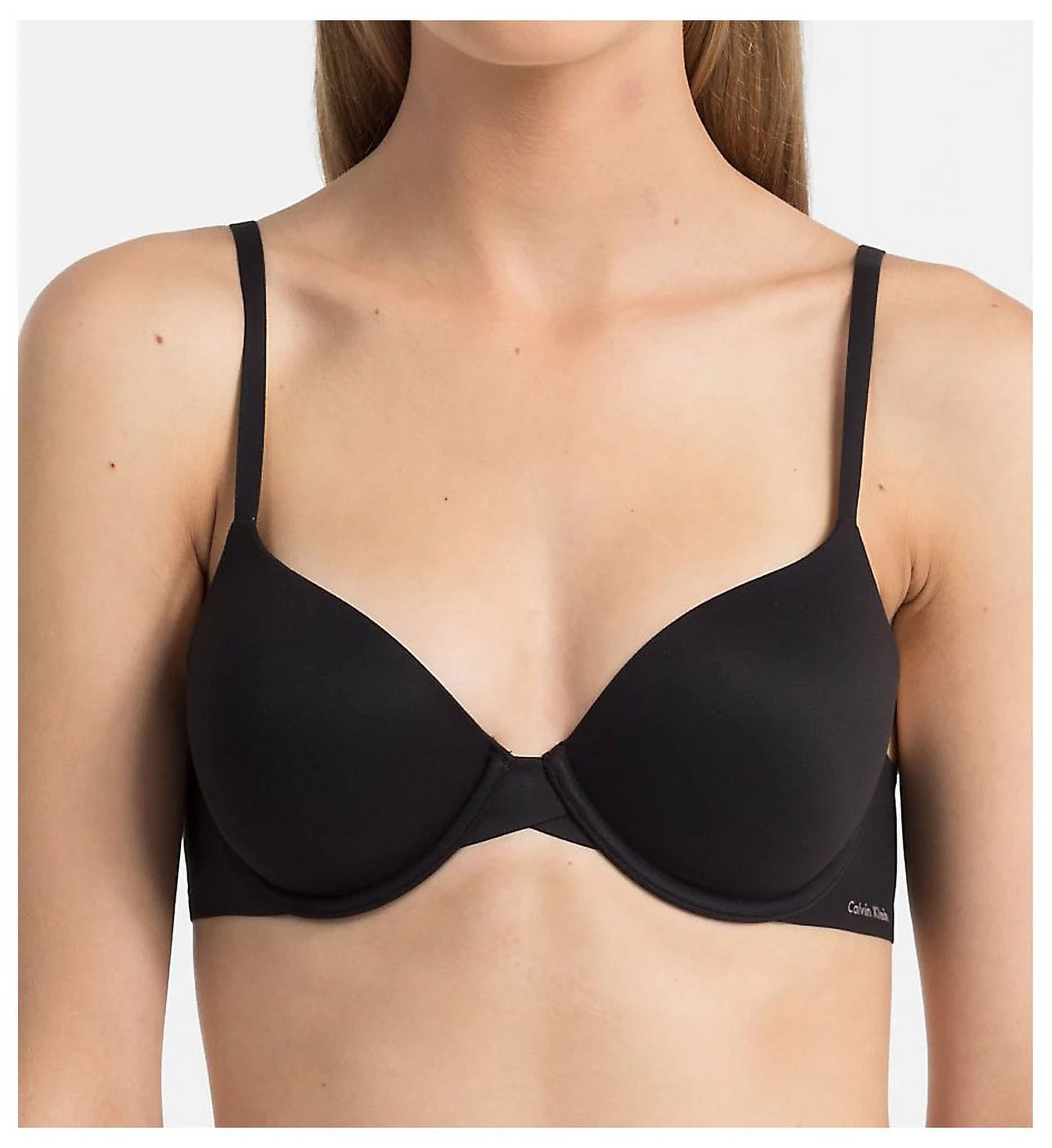 Calvin Klein Women's Perfectly Fit Modern T-Shirt Bra, Black, 34B Calvin Klein Women's Perfectly Fit Modern T-Shirt Bra, Black, 34B